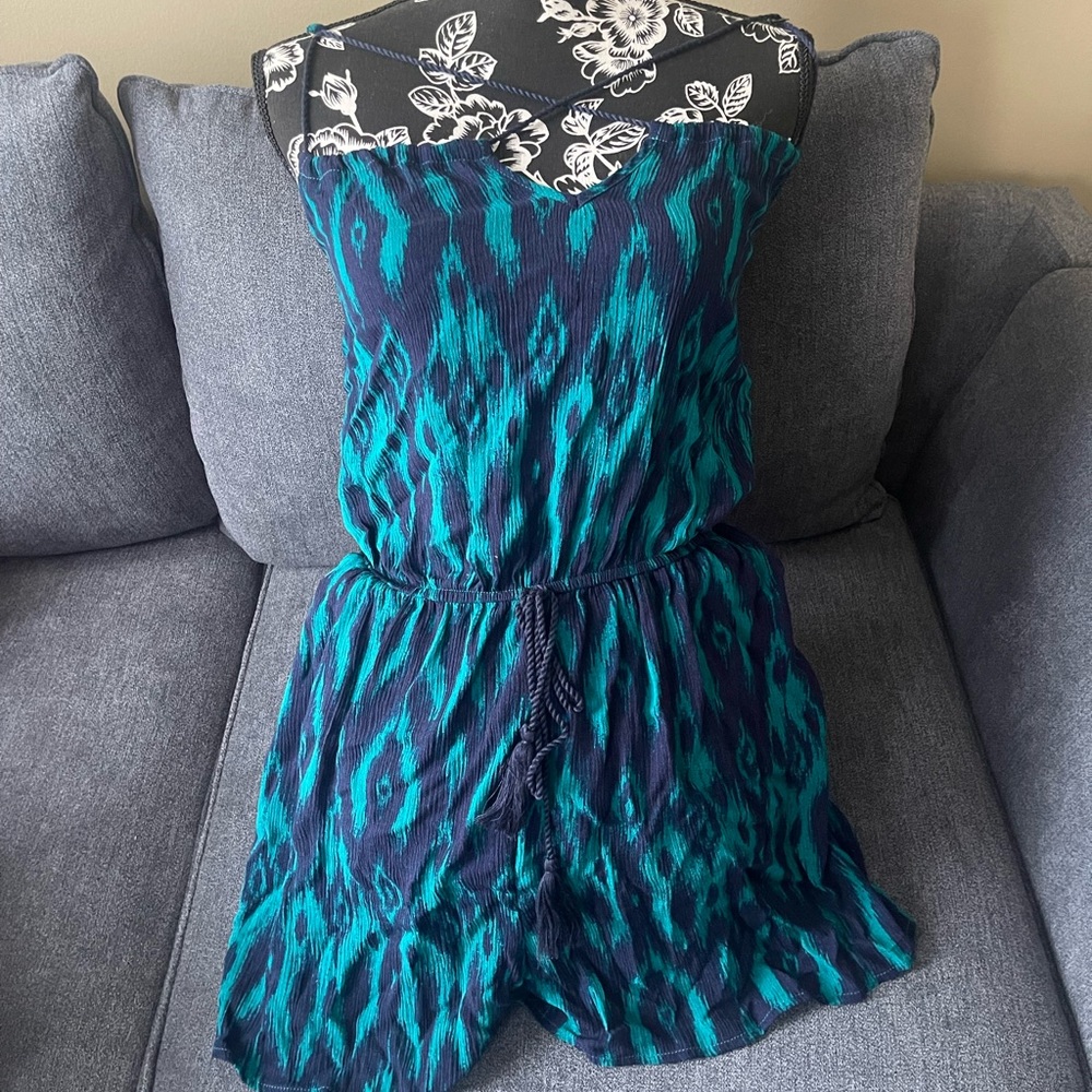 Blue Romper